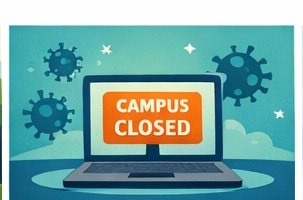 How the Coronavirus Is Impacting College Admissions: College Visits header illustration