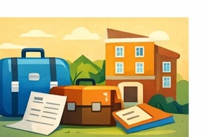 Summer Preparation for College After High School Graduation and Enrollment at a University header illustration