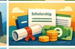 How to Complete Scholarship Applications Efficiently header illustration