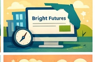 Applying for Bright Futures Scholarships header illustration